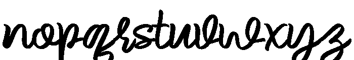 Calen Vanda Font LOWERCASE
