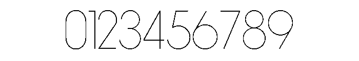 Calendula Thin Font OTHER CHARS