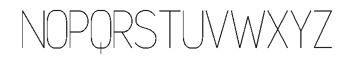 Calendula Thin Font UPPERCASE