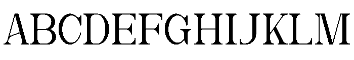 Caleny Font UPPERCASE
