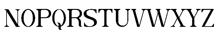 Caleny Font UPPERCASE