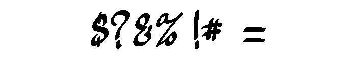 Calestine Font OTHER CHARS
