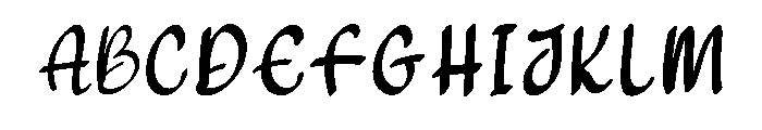 Calestine Font UPPERCASE