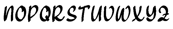 Calestine Font UPPERCASE