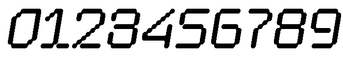 Calexis Oblique Font OTHER CHARS