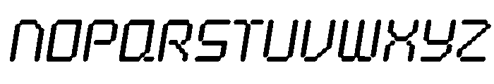 Calexis Oblique Font UPPERCASE