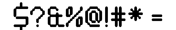 Calexis Regular Font OTHER CHARS