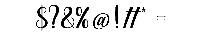Caleyna Font OTHER CHARS
