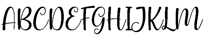 Caleyna Font UPPERCASE