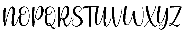 Caleyna Font UPPERCASE