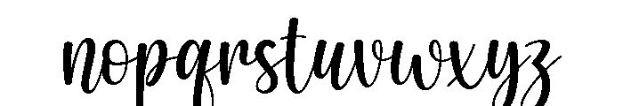 Caleyna Font LOWERCASE