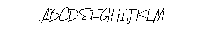 Calianda Manufacture Font UPPERCASE