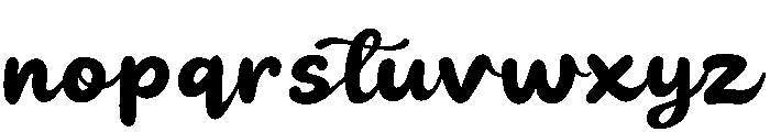 California Diamond Script Font LOWERCASE