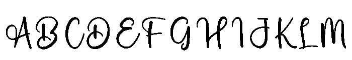 California Valentine Font UPPERCASE