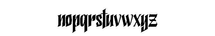 CaliforniaFreestyle Font LOWERCASE