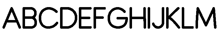 Caligoria Font UPPERCASE