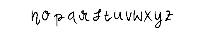 Caligrafi Fati Regular Font LOWERCASE