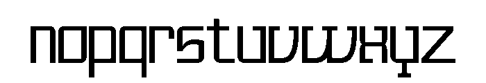Calima Regular Font LOWERCASE