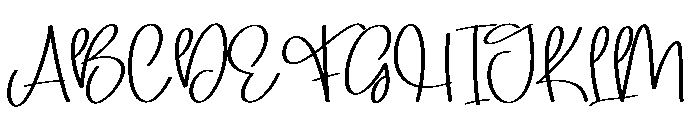 Calistial Font UPPERCASE