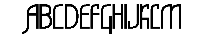 Caliyana Regular Font UPPERCASE