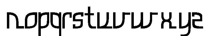 Caliyana Regular Font LOWERCASE