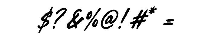 Callamite Script Regular Font OTHER CHARS