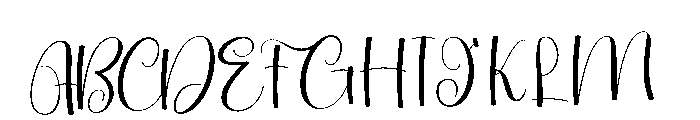 Callianda Font UPPERCASE