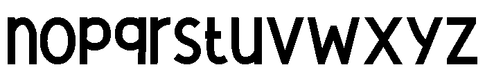 Calliean Font LOWERCASE