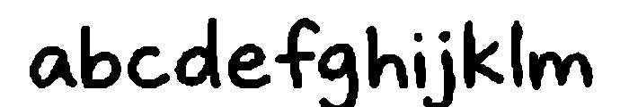 Calligra Regular FONT