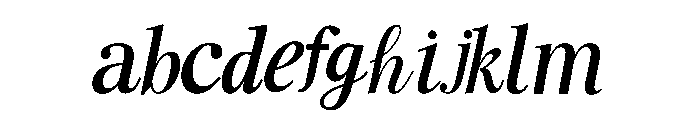 Calligraphic Modern FONT