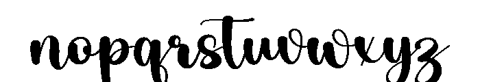 Calligraphy Mandala Font LOWERCASE
