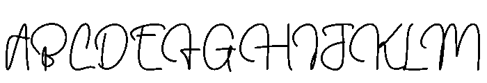 Calligraphy Valentie Font UPPERCASE