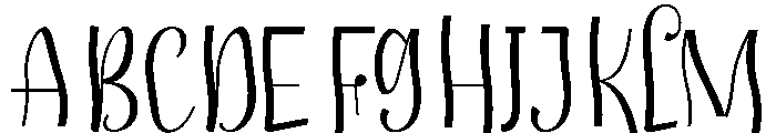 CalligraphyLuxurious Font UPPERCASE