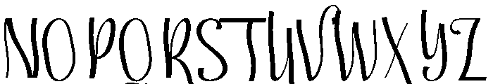 CalligraphyLuxurious Font UPPERCASE