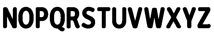 Calligraze Font LOWERCASE