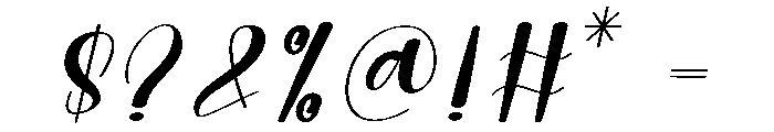 Calling Memories Font OTHER CHARS
