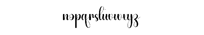 Calling3 Font LOWERCASE
