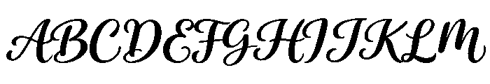 Calliora Font UPPERCASE
