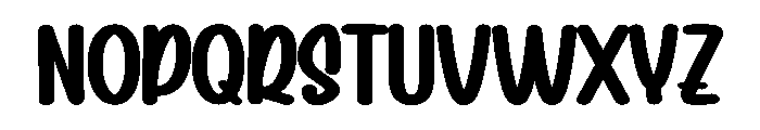 Callme Font LOWERCASE
