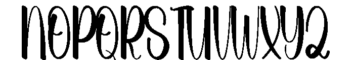 Callow Font UPPERCASE