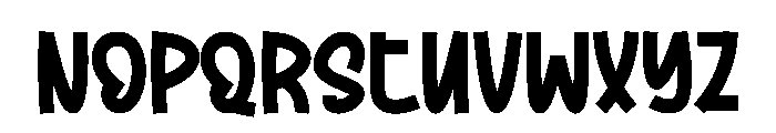 Calm Children Font LOWERCASE