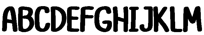 Calm Heart Regular Font UPPERCASE