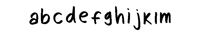 Calm Letters Regular FONT