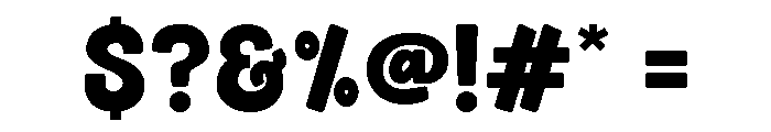 Calm Sunday Font OTHER CHARS