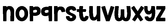 Calm Sunday Font LOWERCASE