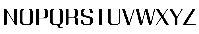 CalmField Font UPPERCASE