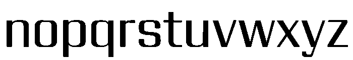 CalmField Font LOWERCASE