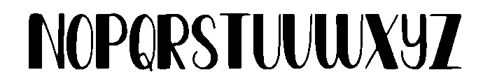Calmbound Font UPPERCASE