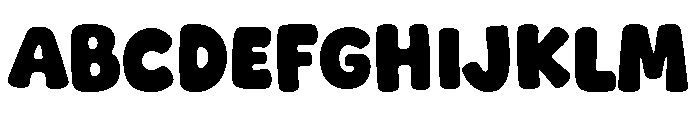 Calming Honey Regular Font UPPERCASE