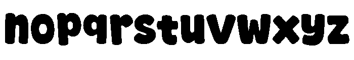 Calming Honey Regular Font LOWERCASE